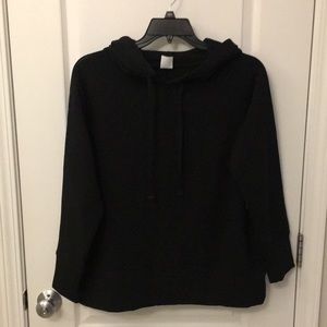 Thin and Soft Breathable Black Hoodie